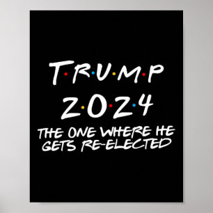 Trump 2024 där han valdes poster