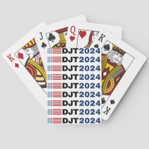Trump 2024 DJT Casinokort