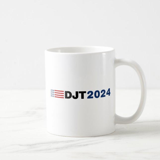 Trump 2024 DJT Coffee Mugg (Höger)