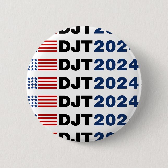 Trump 2024 DJT Knapp (Framsida)