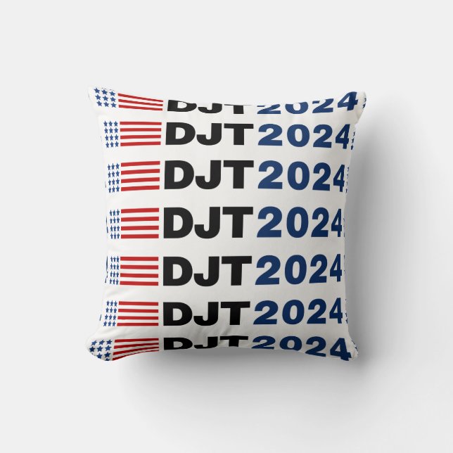 Trump 2024 DJT Kudde (Framsida)