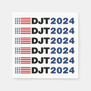 Trump 2024 DJT Pappersservett