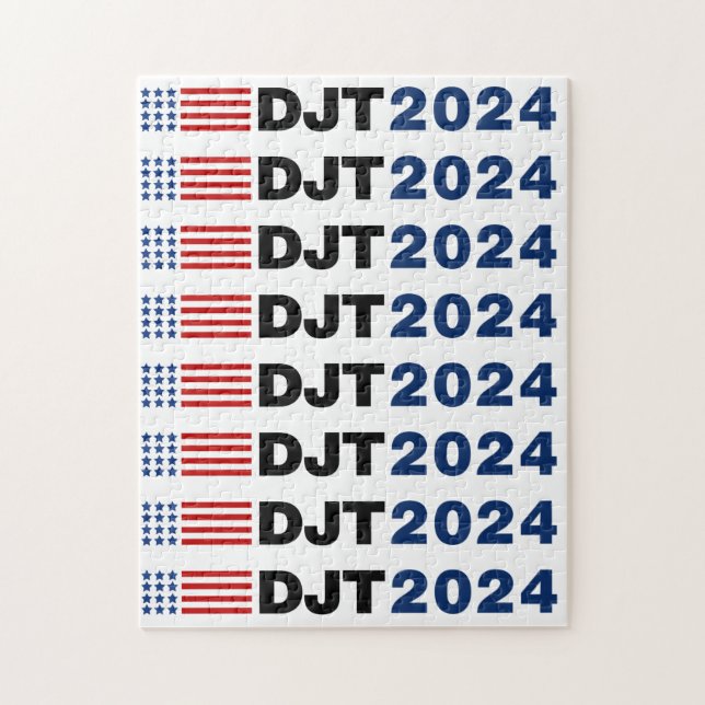 Trump 2024 DJT Pussel (Vertikal)