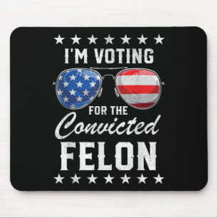 Trump 2024 dömd Felon, Im Voting Convicted Fe Musmatta