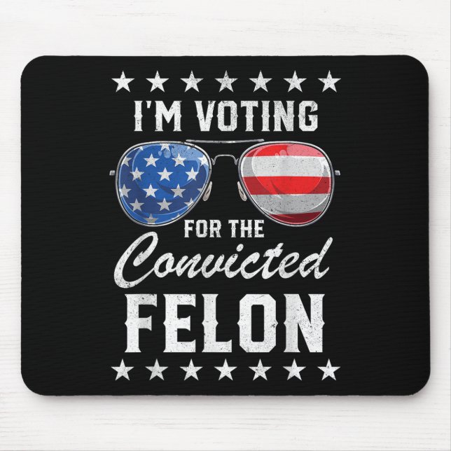 Trump 2024 dömd Felon, Im Voting Convicted Fe Musmatta (Framsidan)