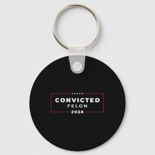 Trump 2024 dömd Felon, Im Voting Convicted Nyckelring