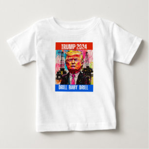 TRUMP 2024 DRILL BABY DRILL T SHIRT