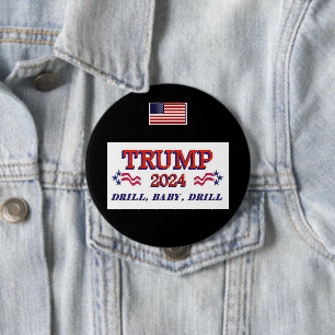Trump 2024 Drill Baby-knapp Knapp