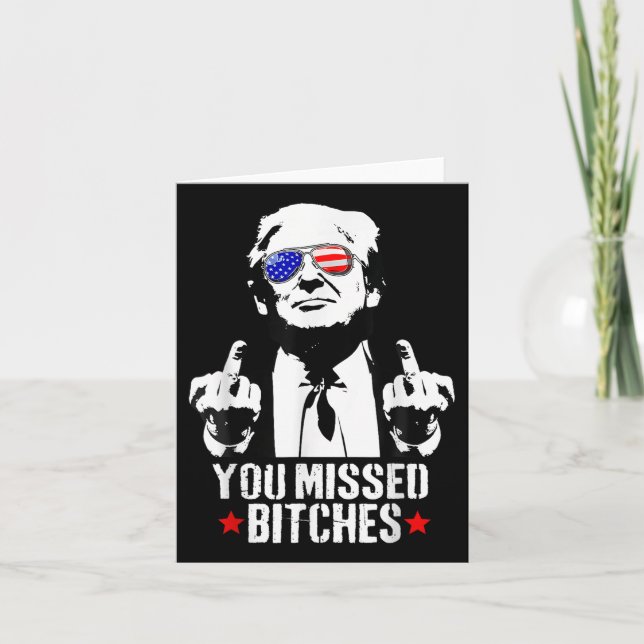 Trump 2024 _ Du missade det Kort (Framsida)
