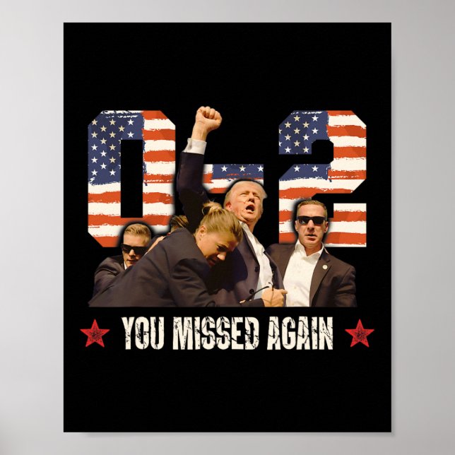 Trump 2024 du missade igen 2-0 andra registrerings poster (Framsidan)