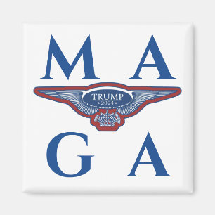 TRUMP 2024 EGLE VINGAR MAGNET