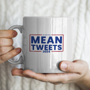 Trump 2024 Elak Tweets Hoodie Kaffemugg