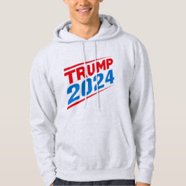 Trump 2024: EU:s valkampanj mot liberalism Hoodie