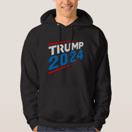 Trump 2024: EU:s valkampanj mot liberalism Hoodie