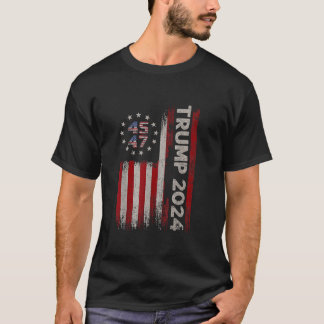 Trump 2024 Fight Fighter Supporter Americ T Shirt