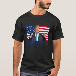 Trump 2024 Flagga 45 47 Valets Spara Amerika igen T Shirt