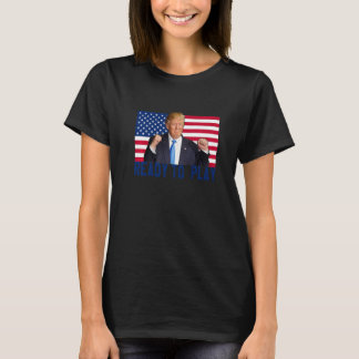 Trump 2024 Flagga 45 47 Valets Spara Amerika igen T Shirt