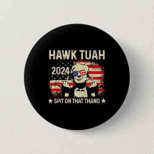 Trump 2024 Flagga Funny Hawk Tush Mitten Finger 24 Knapp