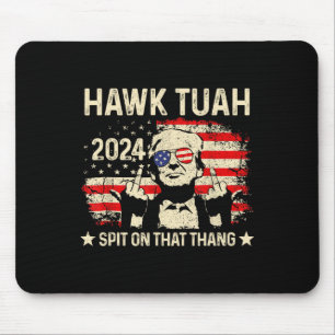 Trump 2024 Flagga Funny Hawk Tush Mitten Finger 24 Musmatta