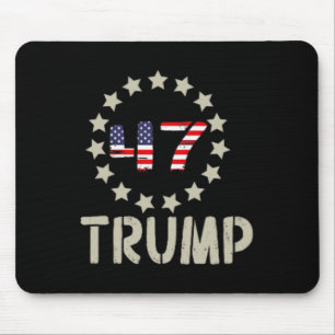 Trump 2024 Flagga (på Byck) Ta America Ck Trump Fl Musmatta