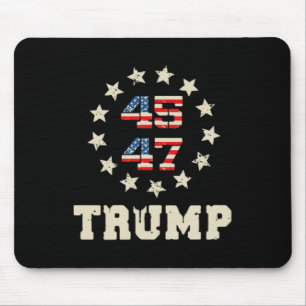 Trump 2024 Flagga (på Byck) Ta America Ck Trump Fl Musmatta