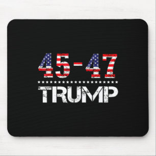 Trump 2024 Flagga (på Byck) Ta America Ck Trump Fl Musmatta