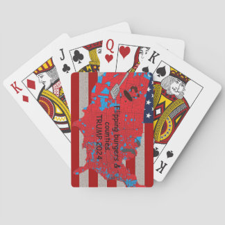 Trump 2024 flipping Counties Däcket of Card Casinokort