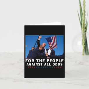 Trump 2024 för folket kort
