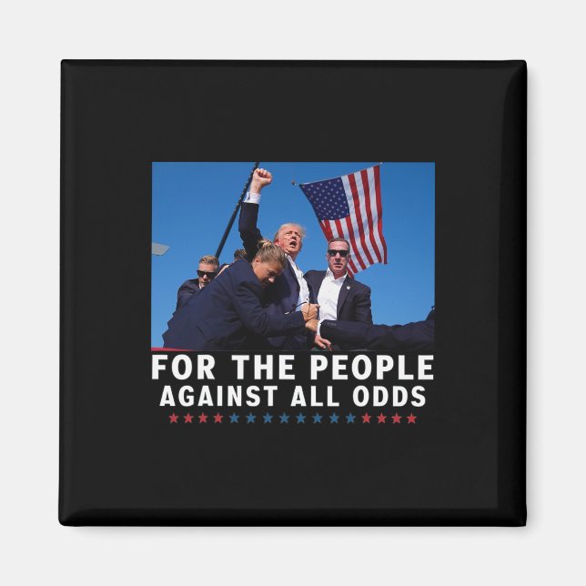 Trump 2024 för folket magnet (Framsidan)