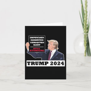 Trump 2024 Fortfarande stående presidentval i USA Anteckningskort
