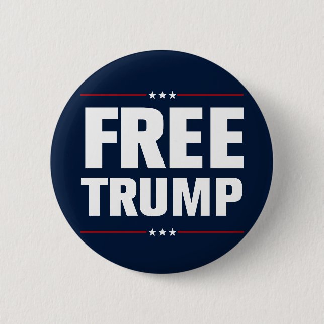 Trump 2024 Free Trump Knapp (Framsida)