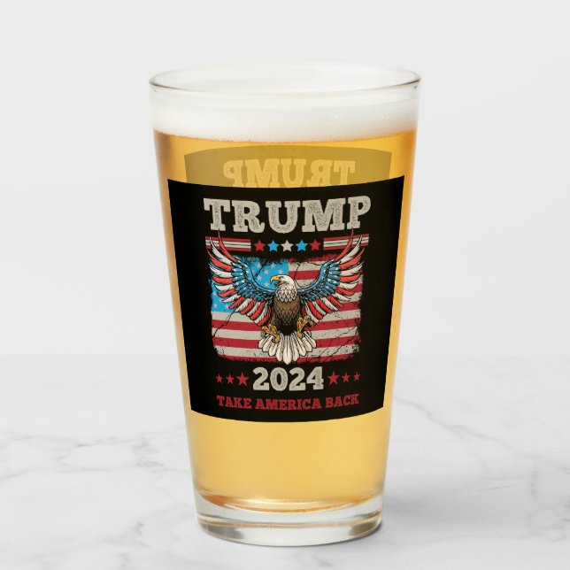 Trump 2024 glaskopp (Framsida fylld)