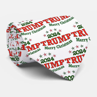 TRUMP 2024 God jul Neck Tie Slips