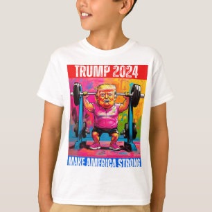TRUMP 2024 GÖR AMERICA STRONG T SHIRT