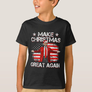 Trump 2024 Gör julen till Underbar igen, roligt T Shirt