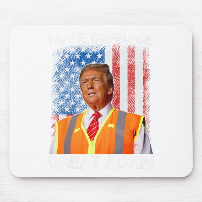 Trump 2024 Gör Sopor Underbart igen till Trum- Musmatta (Framsidan)