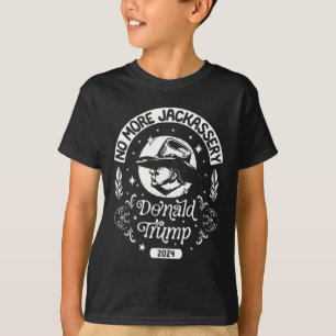 Trump 2024 Head Cowboys USA 2024 Omröstning T Shirt