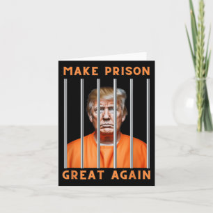 Trump 2024 i fängelset kort