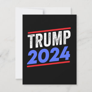 Trump 2024 inför valet av president Donald Jr. Mag Spara Datumet