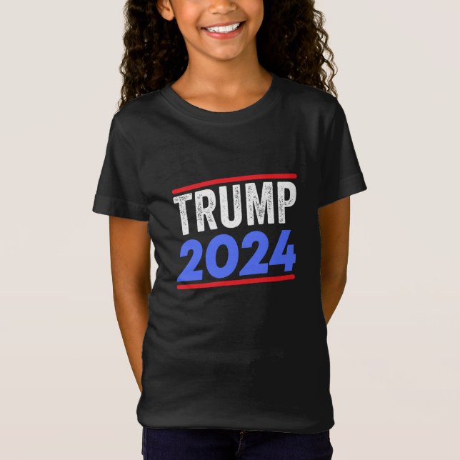 Trump 2024 inför valet av president Donald Jr. Mag T Shirt (Framsida)
