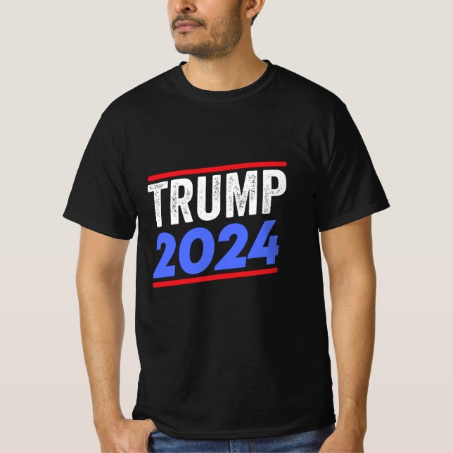 Trump 2024 inför valet av president Donald Jr. Mag T Shirt (Framsida)
