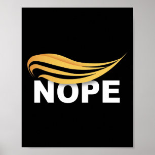 Trump 2024 Inte än en gång roligt Trump 1 Poster