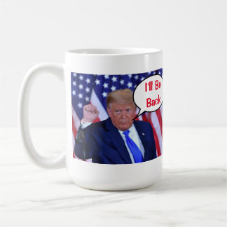 Trump 2024 Jag kommer tillbaka Kaffemugg