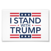 Trump 2024 Jag Står Med Trump Stöd President
