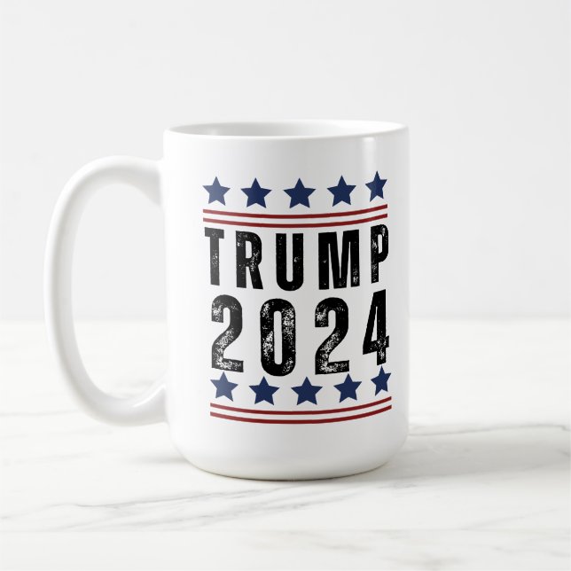 Trump 2024 kaffemugg (Vänster)