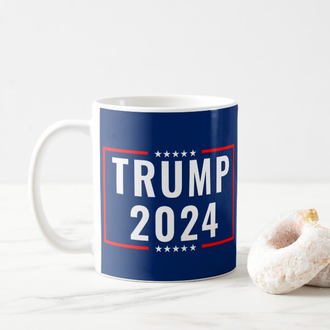 Trump 2024 kaffemugg (Med munk)