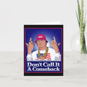 Trump 2024 Kalla det inte en comeback USA:s presid Kort