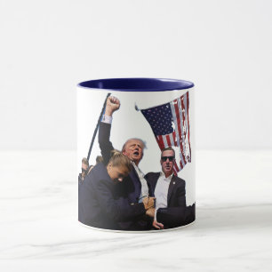 Trump 2024: Kamp för Amerika Mugg