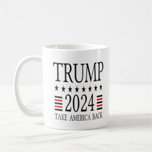 Trump 2024 Kampanj Mugg