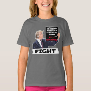 Trump 2024 Kampen mot presidentvalet T Shirt